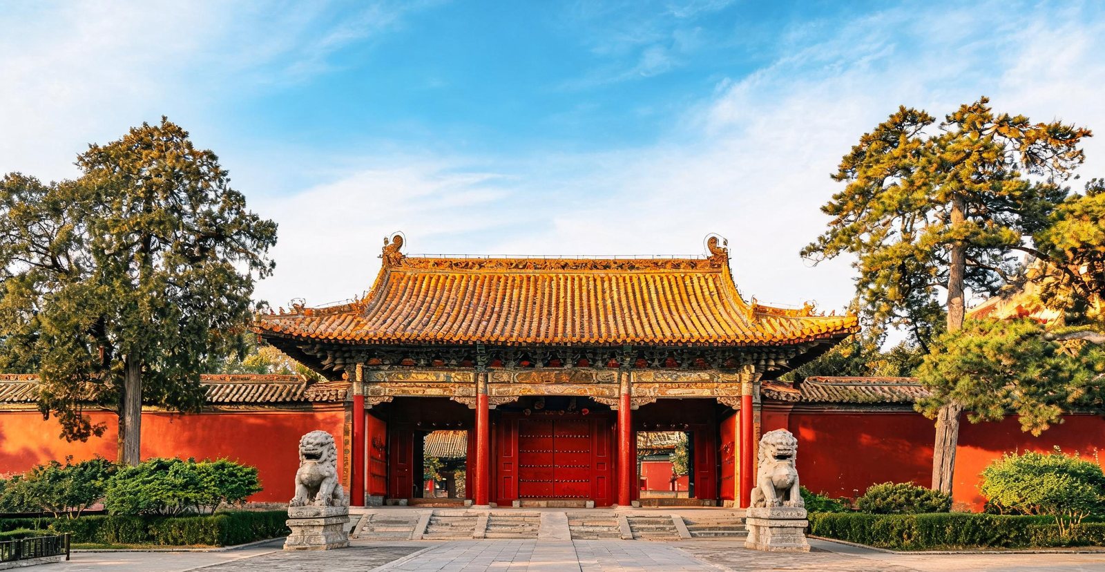 The Temple of Confucius at Qufu, Shandong