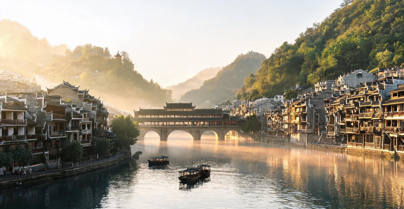 Riverside old town of Zhenyuan, Guizhou